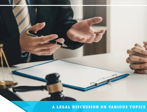A Legal Discussion on various Topics